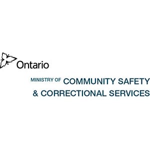logo for ontario ministry of community safety and correctional services